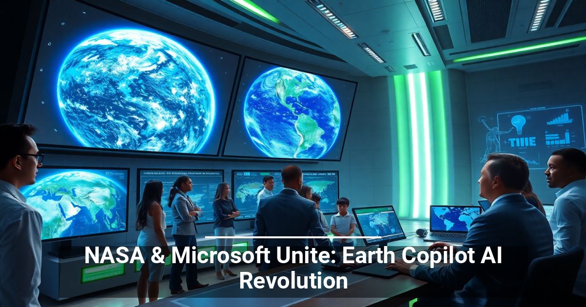 NASA & Microsoft Unite: Earth Copilot AI Revolution